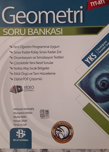 Bilgi sarmal TYT-AYT Geometri Soru Bankası