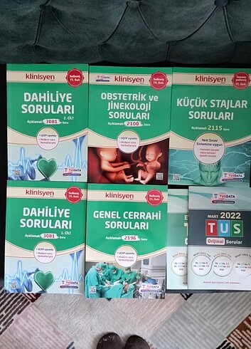 Tus soru bankası .hiç kullanılmamıştır. Eylül 2022 de alınmıştır