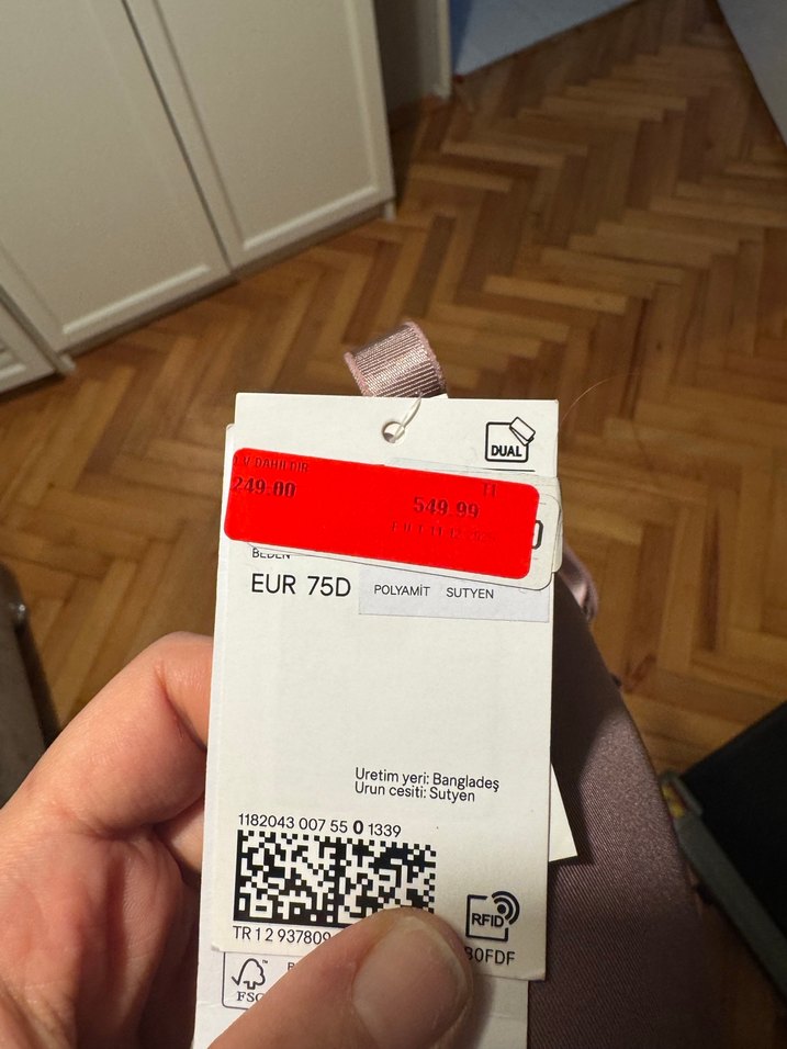 Açık Mor Renkli Rahat Bohem Sütyen - Görsel 4