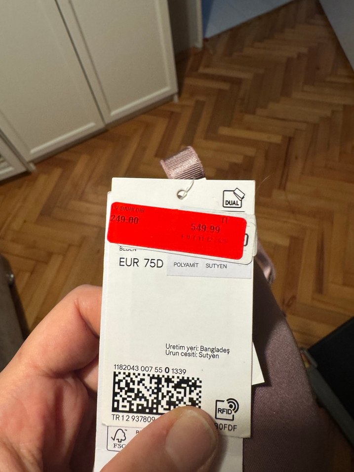 Açık Mor Renkli Rahat Bohem Sütyen - Görsel 5