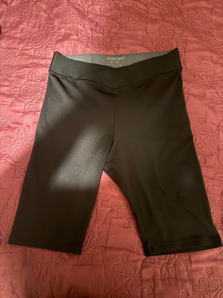 Siyah Düz Spor Tayt - Ashton Smith - Görsel 3