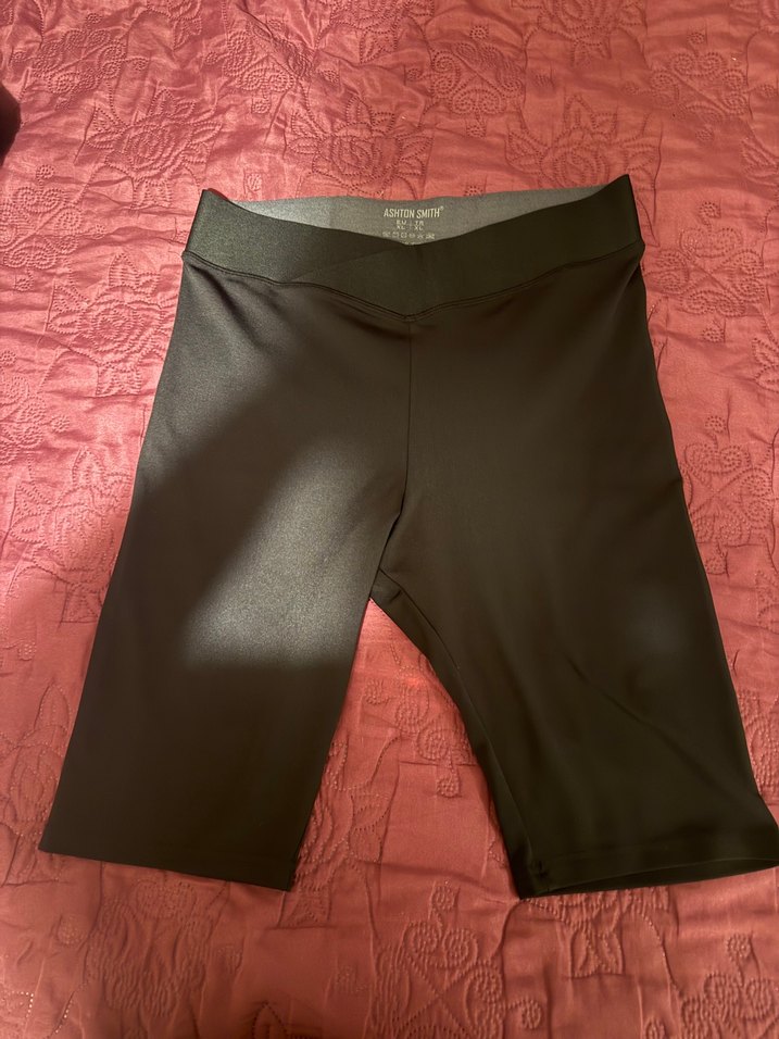 Siyah Düz Spor Tayt - Ashton Smith - Görsel 2