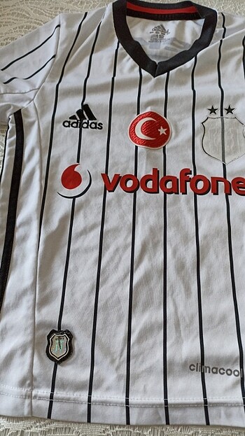 7 Yaş Beden beyaz Renk Forma 