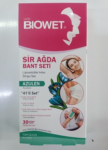 BİOWET SİR AGDA BANT SETİ