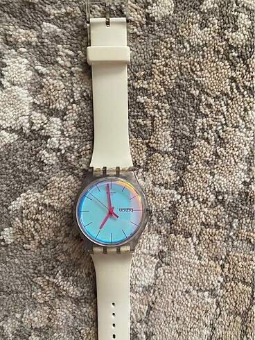  Beden beyaz Renk Swatch saat