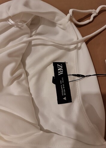 Zara Zara kısa drape elbise
