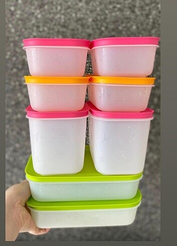 Beden çeşitli Renk Tupperware