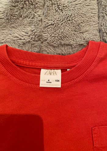 Kırmızı Erkek Çocuk Kısa Kollu Tişört - Görsel 2