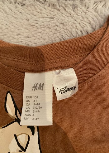 Erkek Çocuk Kahverengi Baskılı Kısa Kollu Tişört - Görsel 3