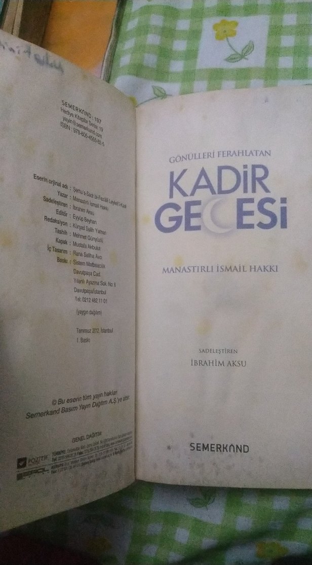 Kadir Gecesi - Manastırlı İsmail Hakkı - Görsel 4