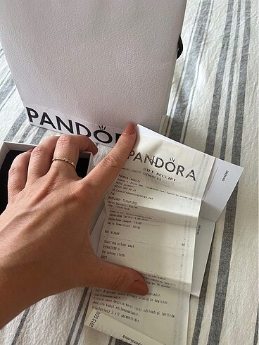 Beden beyaz Renk Pandora bileklik