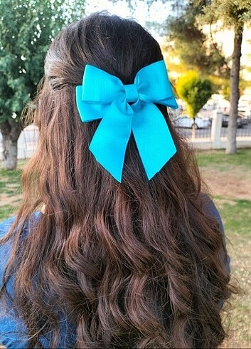 Accessorize Otomatik fiyonk toka kırmızı ve mavi