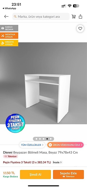 Beden beyaz Renk Çalışma ve Bilgisayar Masası