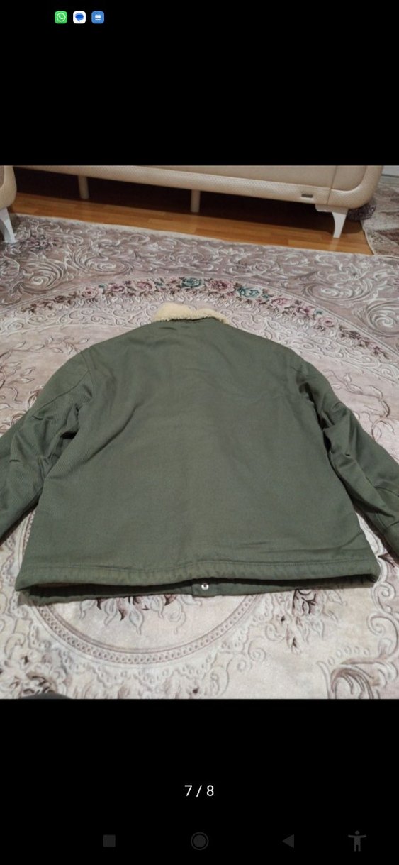 Kadın Gri Kısa Kesim Kürklü Ceket - Görsel 3