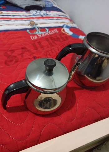 Klasik Çelik Çaydanlık Seti - Görsel 7