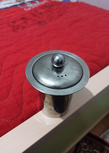 Gri Kapaklı Metal Çaydanlık - Görsel 3