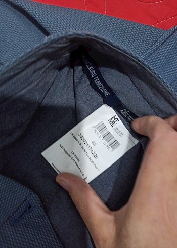 Gri Erkek Regular Fit Takım Elbise Ceket - Görsel 9