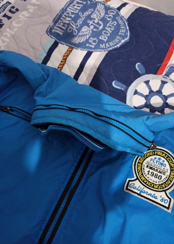 Mavi Fermuarlı Erkek - Görsel 6