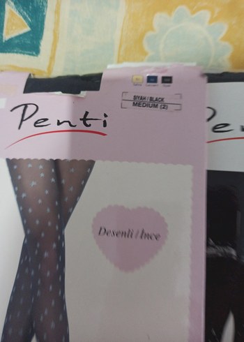 Penti Baskılı Mini Bohem Kadın Çorapları - Görsel 5