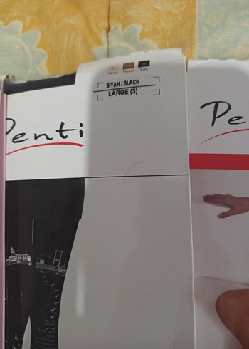 Penti Baskılı Mini Bohem Kadın Çorapları - Görsel 4