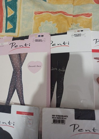 Penti Baskılı Mini Bohem Kadın Çorapları - Görsel 6