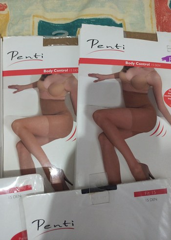 Penti Baskılı Mini Bohem Kadın Çorapları - Görsel 3