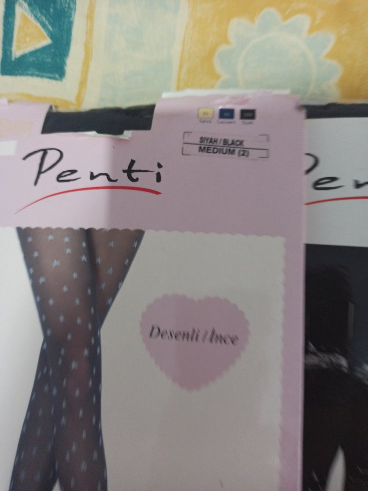 Penti Baskılı Mini Bohem Kadın Çorapları - Görsel 5