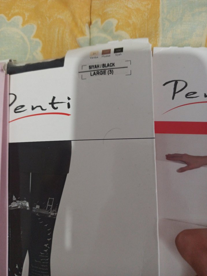 Penti Baskılı Mini Bohem Kadın Çorapları - Görsel 4