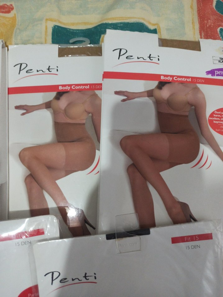 Penti Baskılı Mini Bohem Kadın Çorapları - Görsel 3