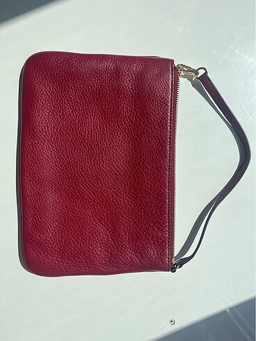 Michael Kors Michael Kors Bedford Large Wristlet Clutch Red Cherry Bag