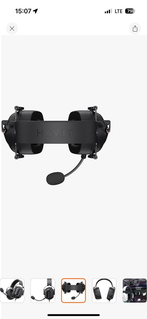 Havit Gamenote H2033D Gaming Kulaklık Mikrofonlu - Görsel 3