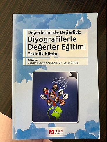 Biyografilerle Değerler Eğitimi Etkinlik Kitabı - Pegem Akademi