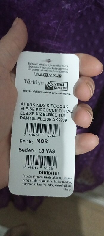 Diğer Çocuk elbise