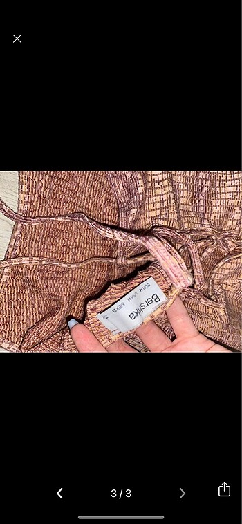 m Beden BERSHKA ELBİSE