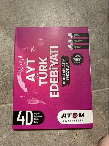 AYT TÜRK EDEBİYATI ATOM YAYINCILIK