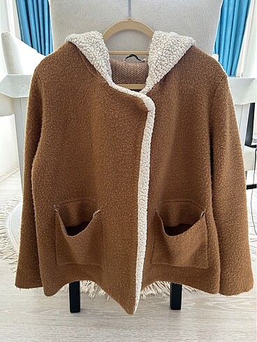 Pull and bear peluş ceket