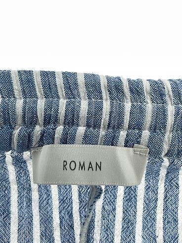 s Beden mavi Renk Roman Marka Kumaş Pantolon %70 İndirimli.
