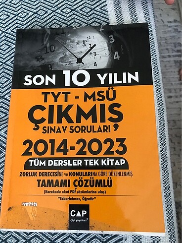 tyt son 10yıl çıkmış sorular