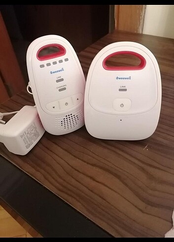 Beden Kullanılmamış Weewell bebek telsizi