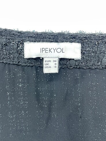 36 Beden siyah Renk ipekyol Kısa Elbise %70 İndirimli.