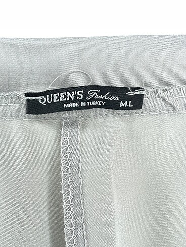 m Beden gri Renk PreLoved Kumaş Pantolon %70 İndirimli.
