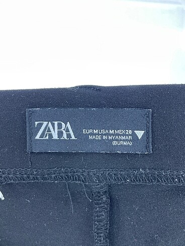 m Beden siyah Renk Zara Tayt / Spor taytı %70 İndirimli.