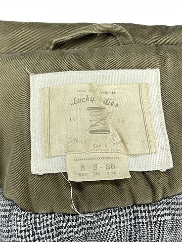 38 Beden haki Renk PreLoved Mont %70 İndirimli.