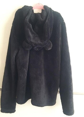 H&M Peluş kulaklı mont