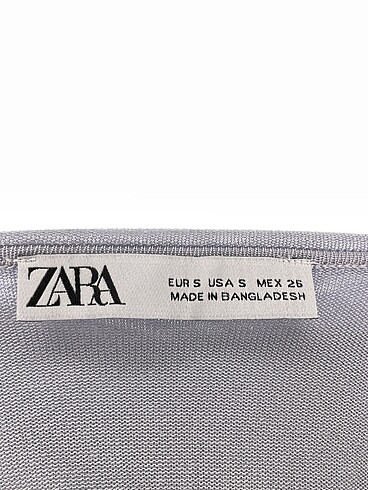 s Beden gri Renk Zara Bluz %70 İndirimli.