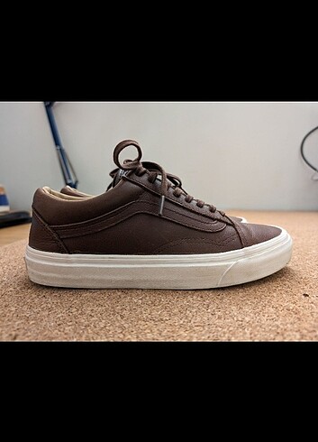 Vans Vans Old Skool Lux Leather 'Chocolate'