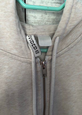 Bej Fermuarlı Kadın Sweatshirt - Görsel 2