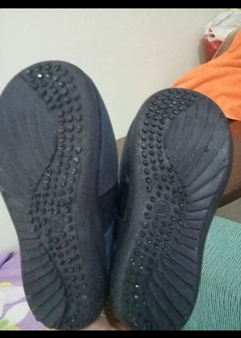 Erkek Çocuk Lacivert Baskılı Sıcak Terlik - Görsel 5