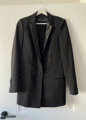 Zara Sikligin Simgesi Siyah Tek Dugmeli Blazer