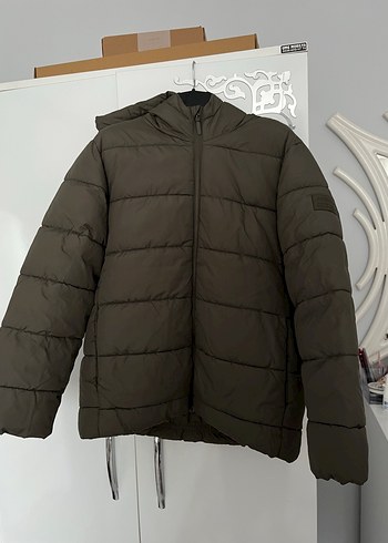 Haki erkek çocuk mont